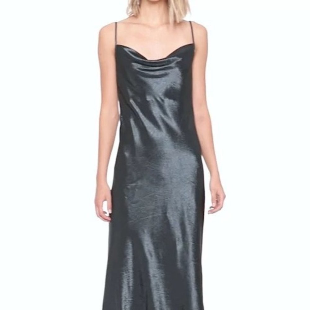 Banana Republic Silky Cowl Formal Dress. Size 4.
